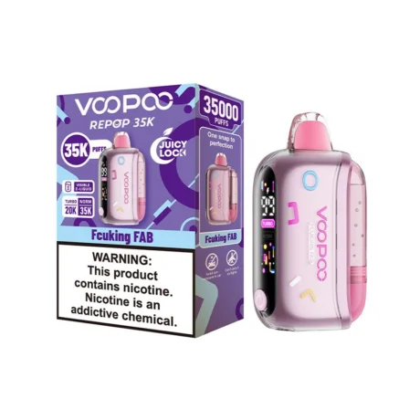 【VOOPOO 正版】REPOP 35000口 | 35K 巔峰續航 一次性旗艦