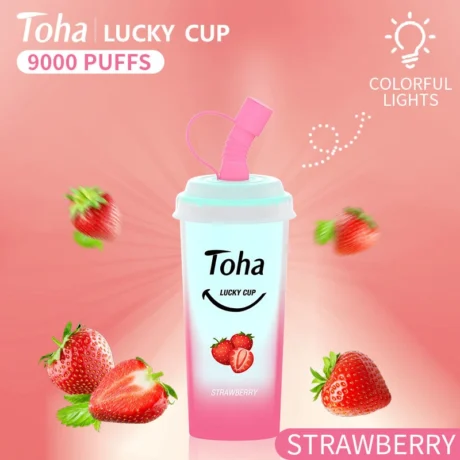 【VAPLUCKY 正版】幸運奶茶杯 9000口 | 時尚造型 ‧ 極致續航